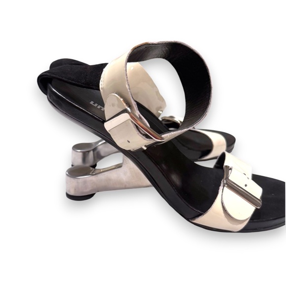 United Nude Eamz Sandal – White Patent – Size 39 - Picture 2 of 10